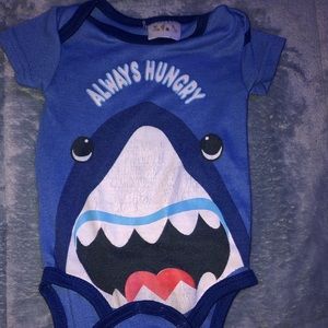 6-9month blue onesie